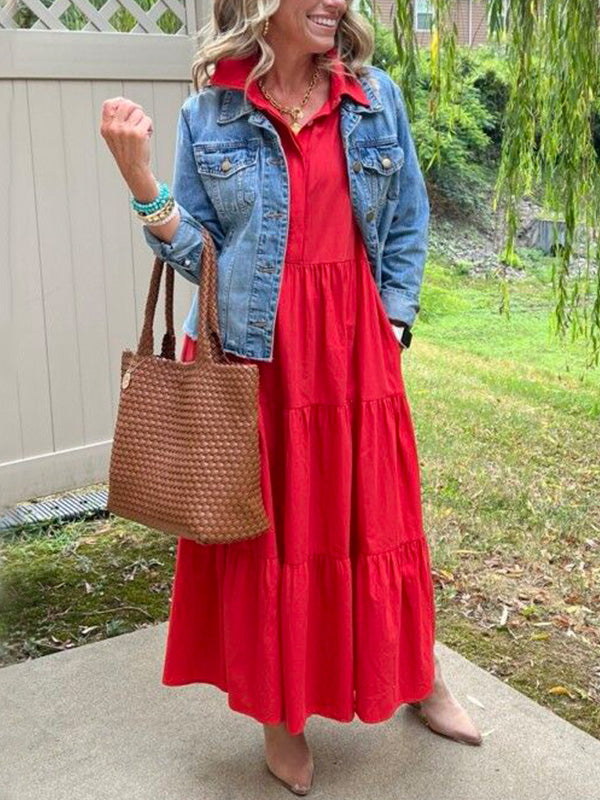 Bente - Robe Maxi Élégante