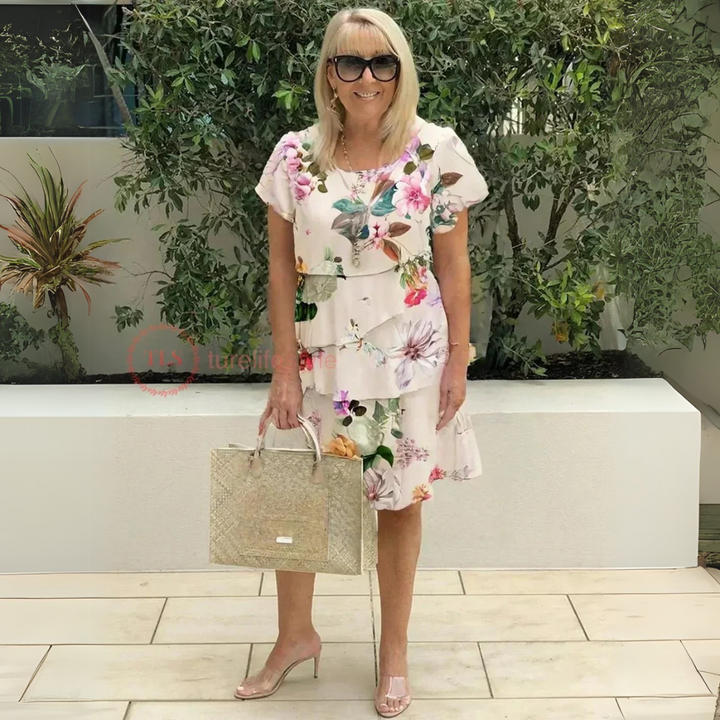 Lillian - Robe Confort Floral