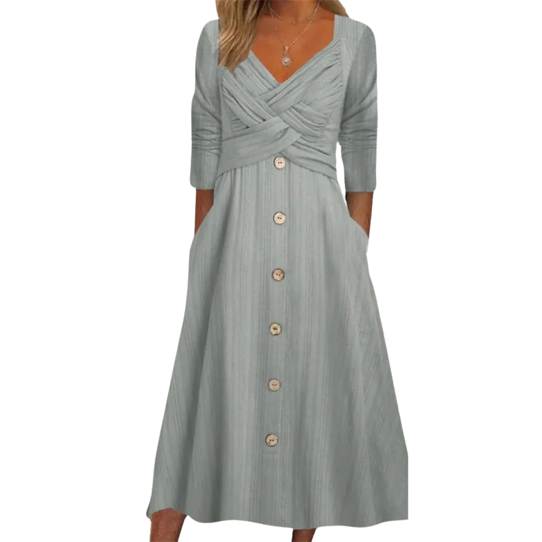 Ella - Robe Élégante avec Couverture du Ventre