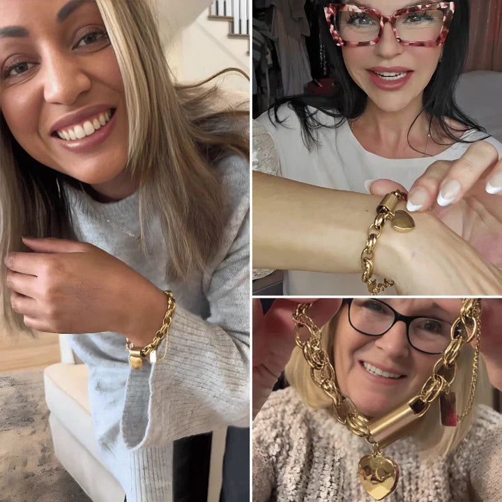 Bracelet en chaîne sonore apaisant et chic