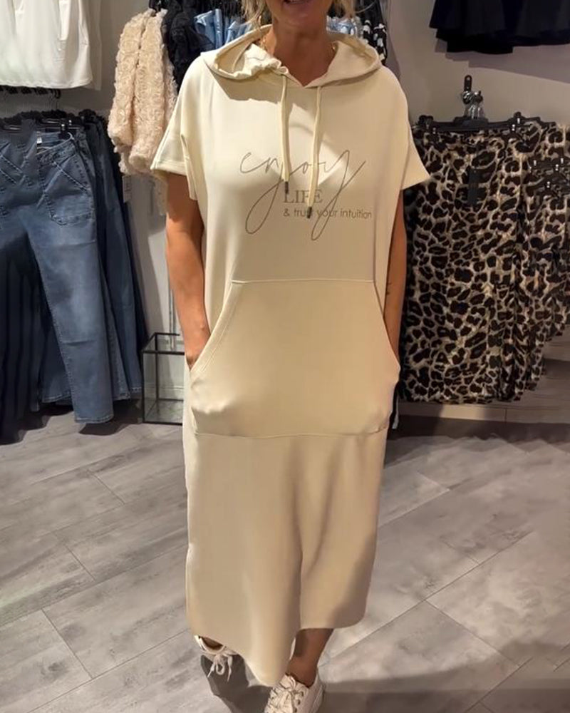 Saskia - Robe à Capuche Décontractée