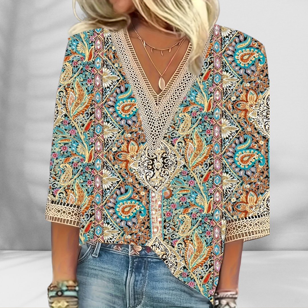 Alis - Blouse Boho Élégante
