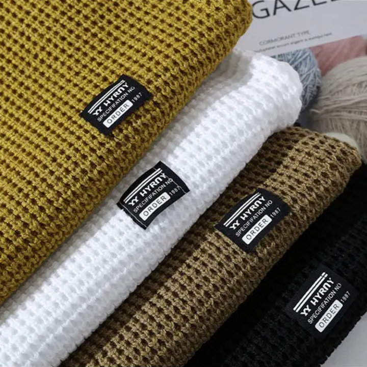 Leo™ | Pull haut de gamme à motif nid d'abeille