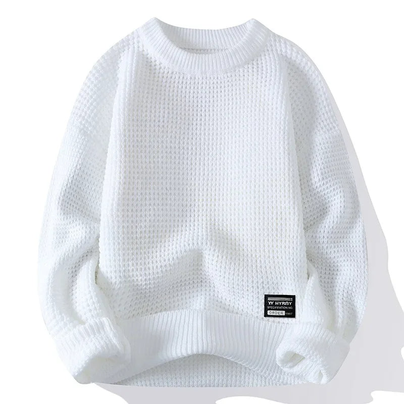 Leo™ | Pull haut de gamme à motif nid d'abeille