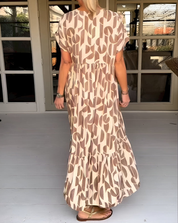 Felicia - Robe à col en V légère