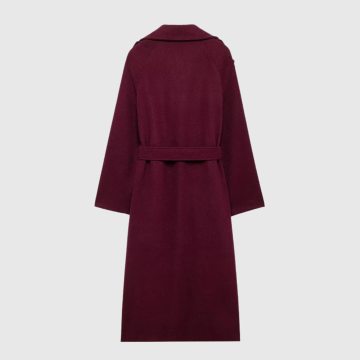 Merone™ – Manteau Classique Élégant Bordeaux
