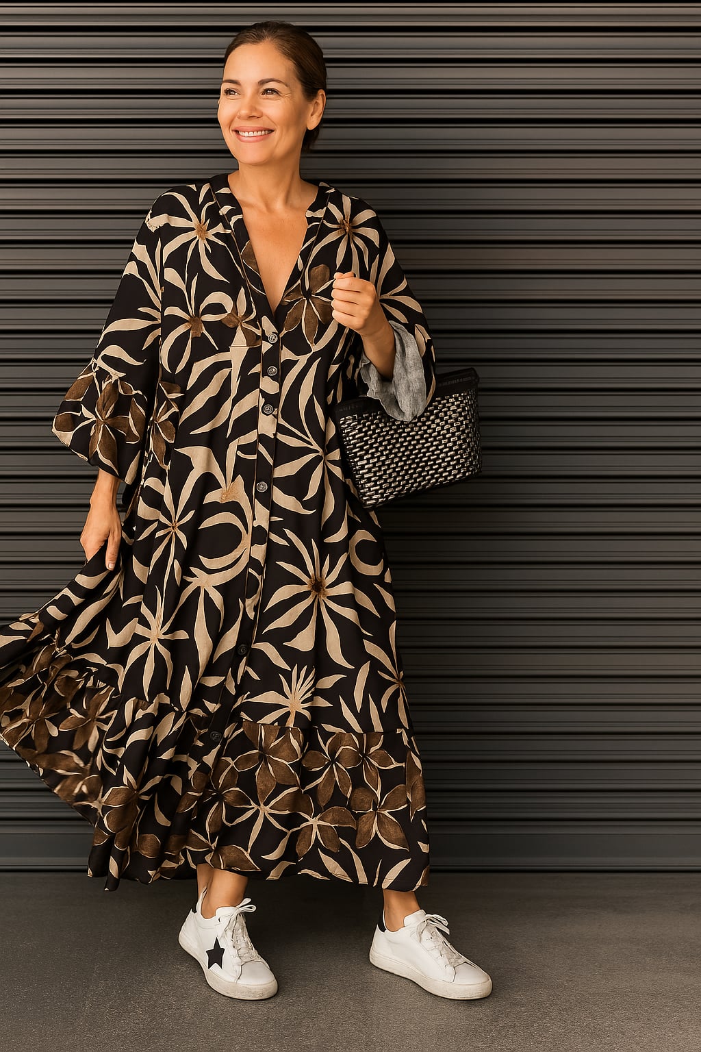 Coralie - Robe Ample Élégante