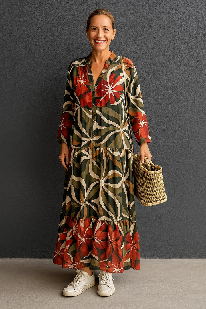 Coralie - Robe Ample Élégante