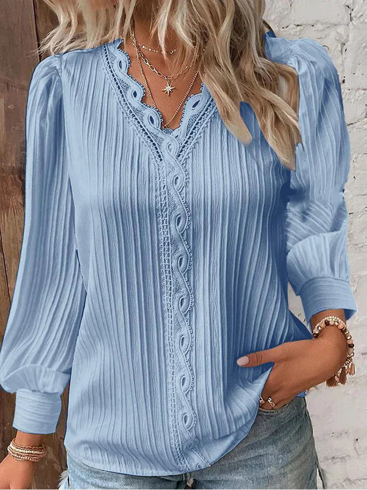 Lilly - Élégante Blouse Plissée