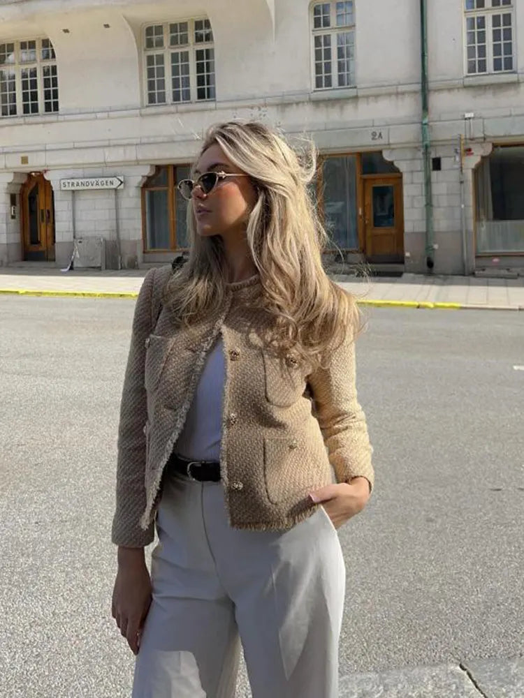 Alice - Veste Chic Beige