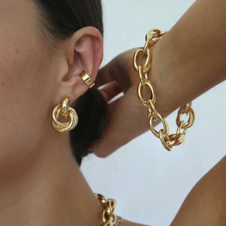 Boucles d'oreilles à clip élégantes pour un style sans douleur