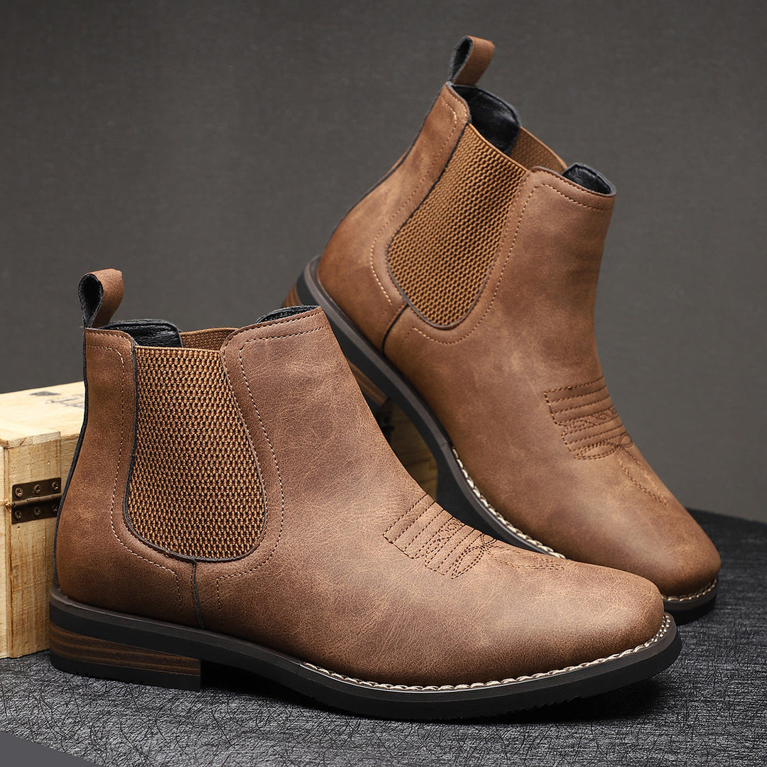 Liam™ – Bottines en cuir