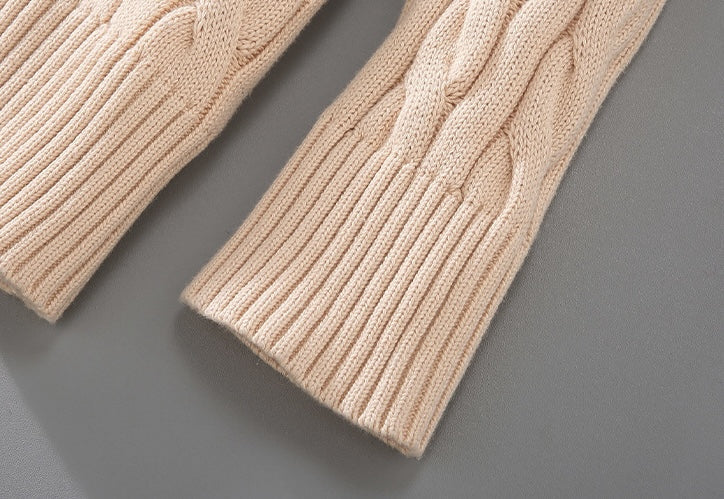 Anthony - Pull Torsadé Demi-Zip