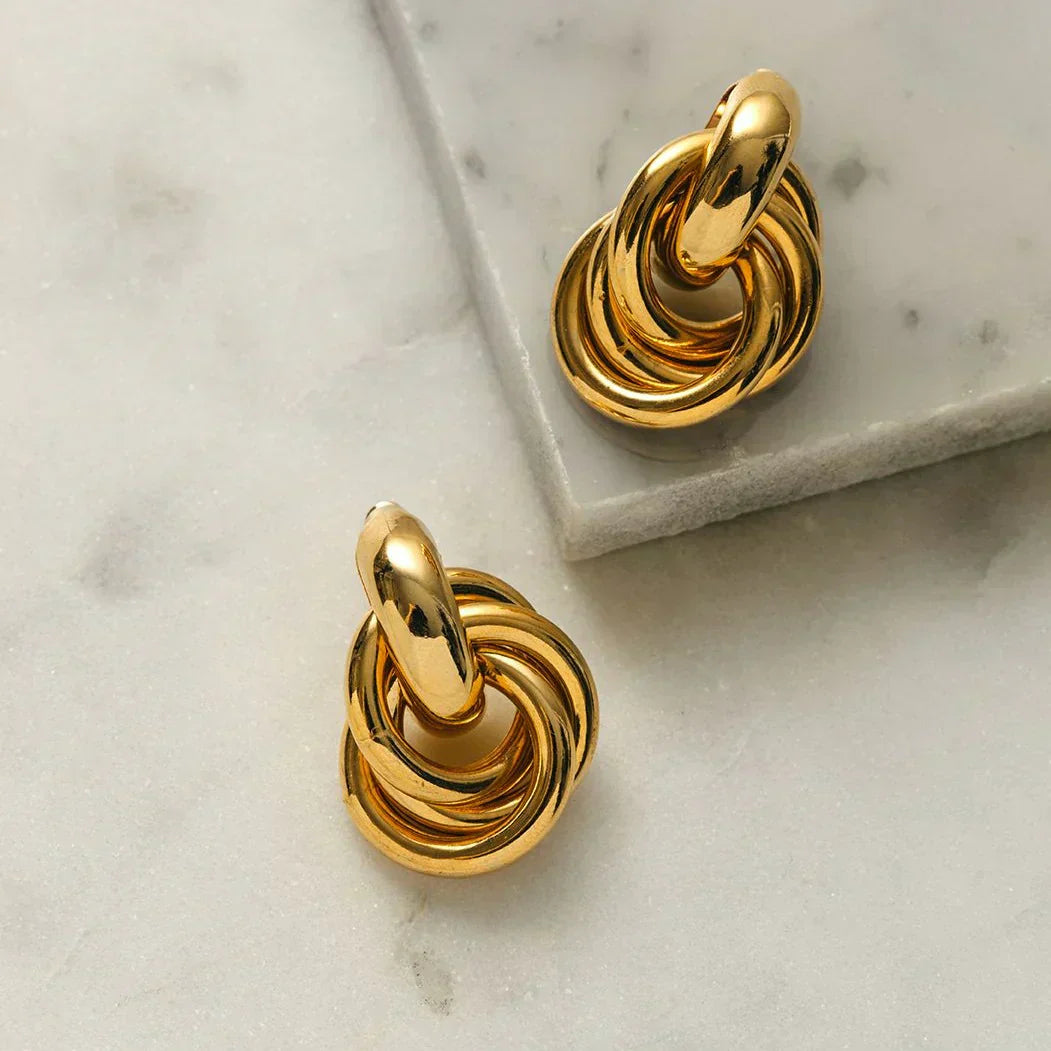 Boucles d'oreilles à clip élégantes pour un style sans douleur