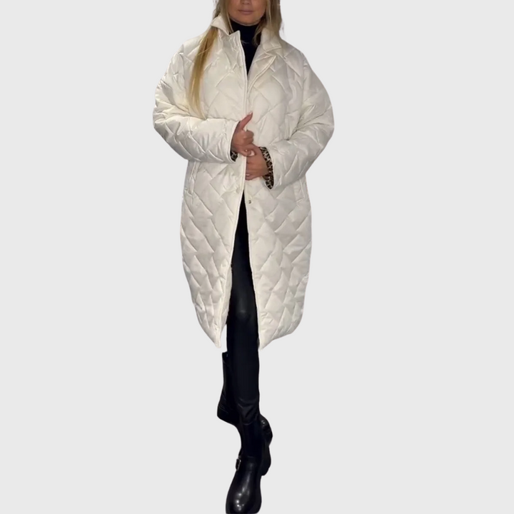 Claire™ | Manteau matelassé réversible