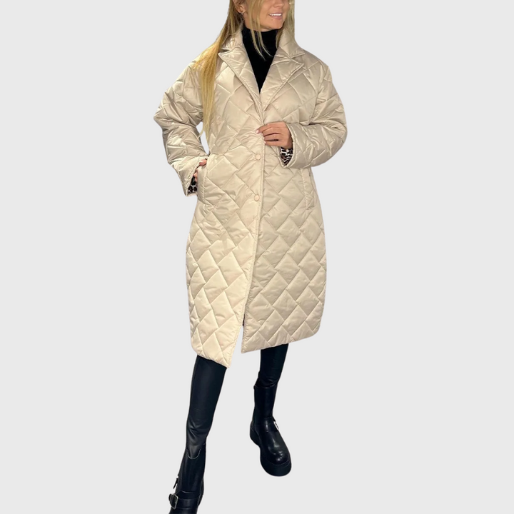 Claire™ | Manteau matelassé réversible