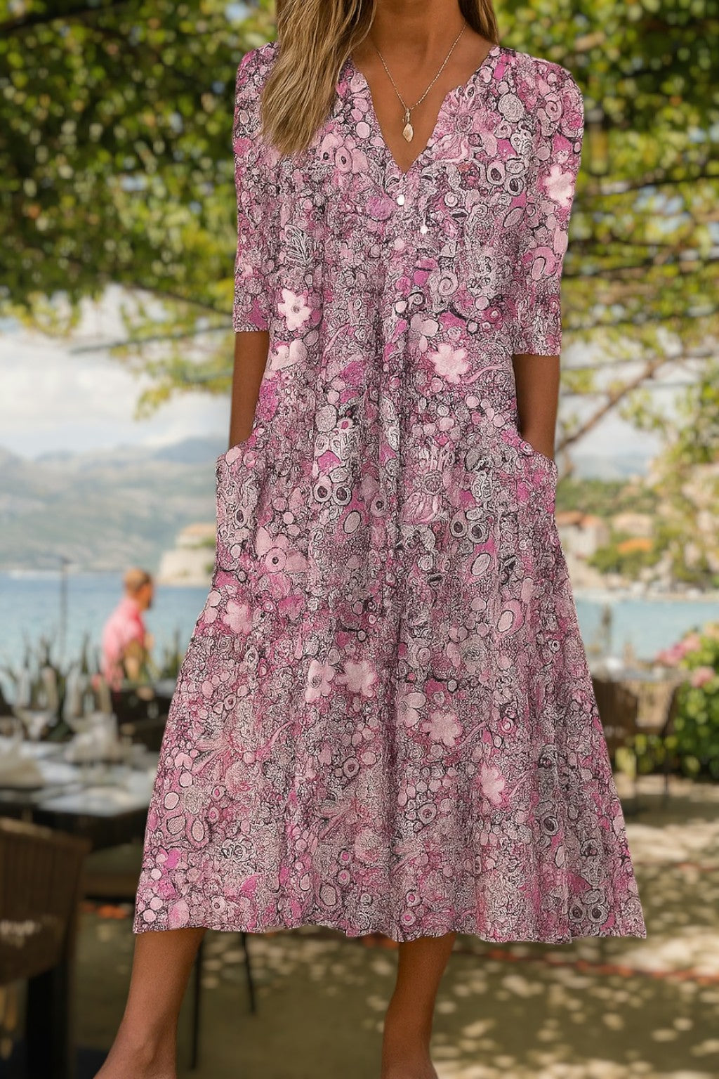 Hedda - Robe Aérienne Élégante