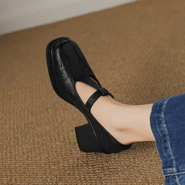 Camélia - Élégante Chaussure en Cuir