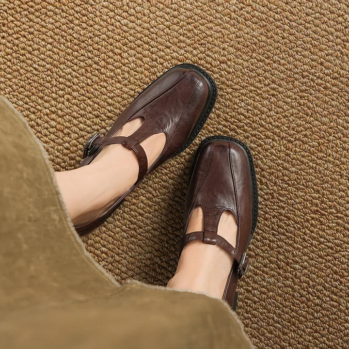 Camélia - Élégante Chaussure en Cuir