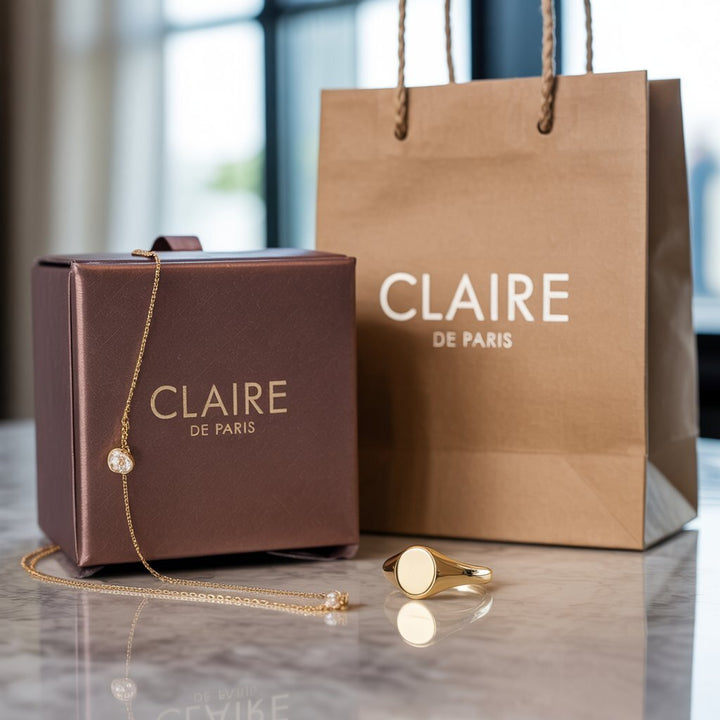 Alba di Mare | Anneau élégant en or avec pierre de lune et argent 925 pour un style sophistiqué