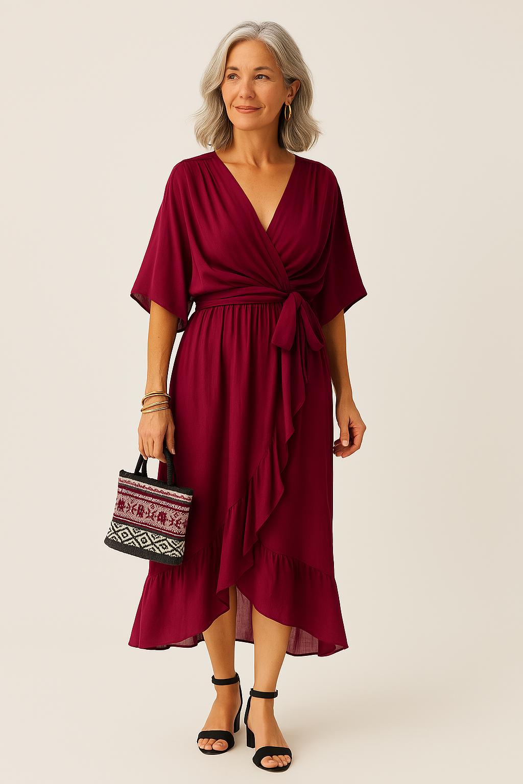 Charlotte - Robe Fluide Élégante