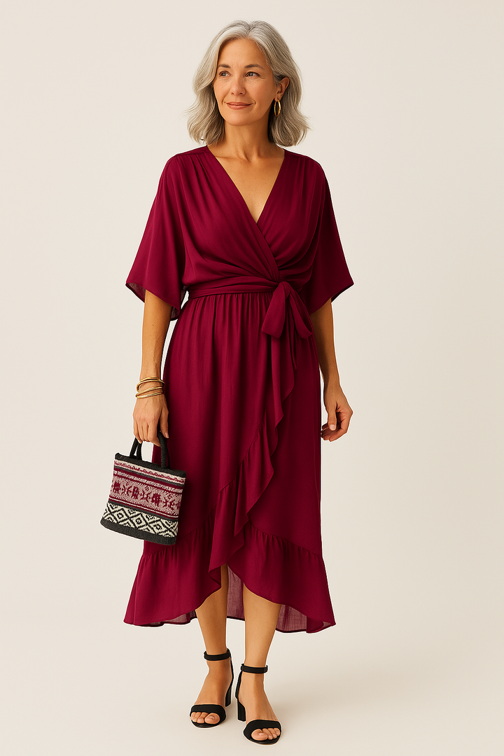 Charlotte - Robe Fluide Élégante