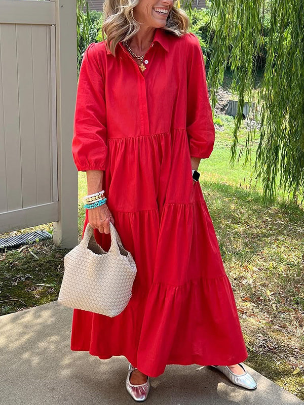 Bente - Robe Maxi Élégante