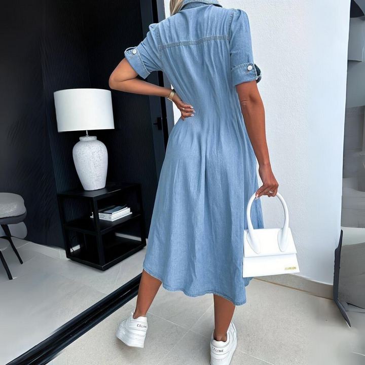 Celine - Élégante Robe En Jean