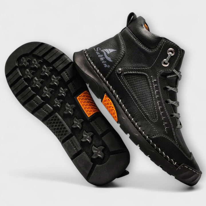 André – Bottes en cuir hautes