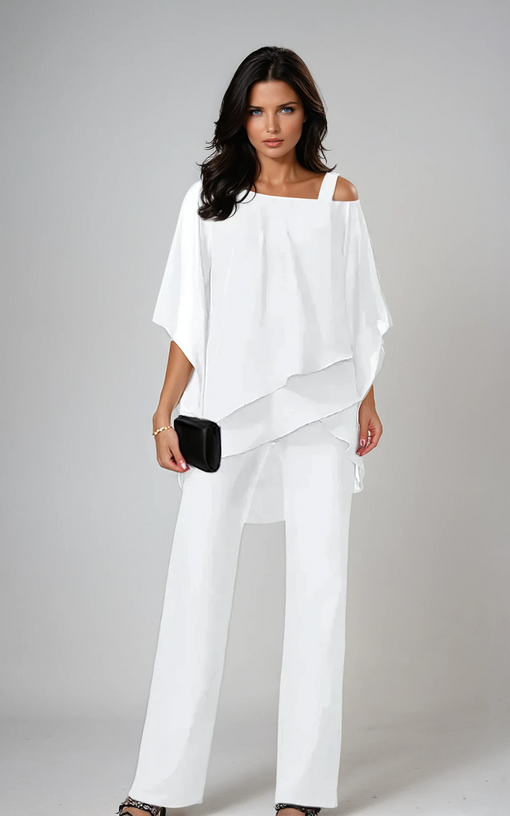 Kendra - Robe Élégante en Deux Pièces