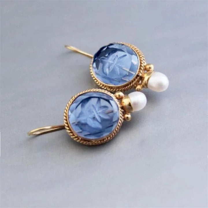 Boucles d'oreilles sophistiquées et classiques en perles Sophia pour un style intemporel